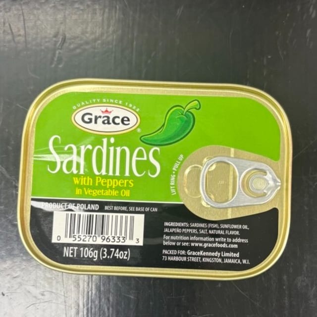 Grace Sardine in Pepper.