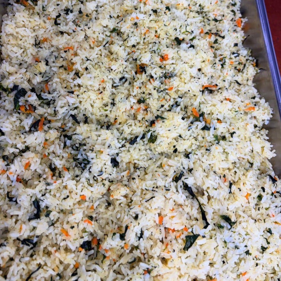Spinach Rice.
