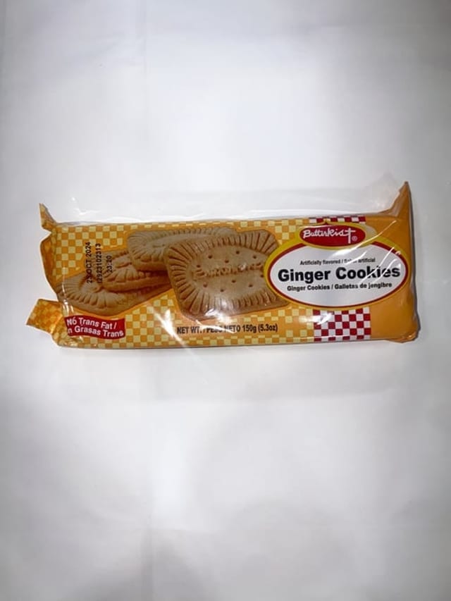 Butterkist Ginger Cookies.