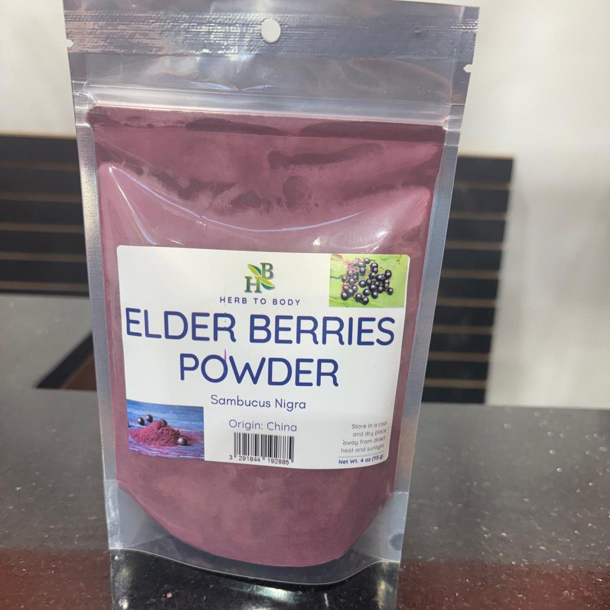 Elder Berry Powder.