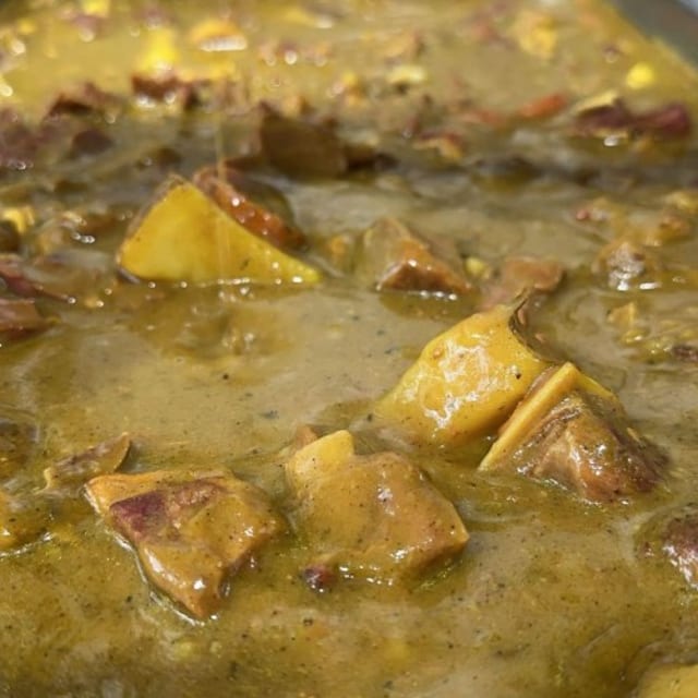 Curry Goat.