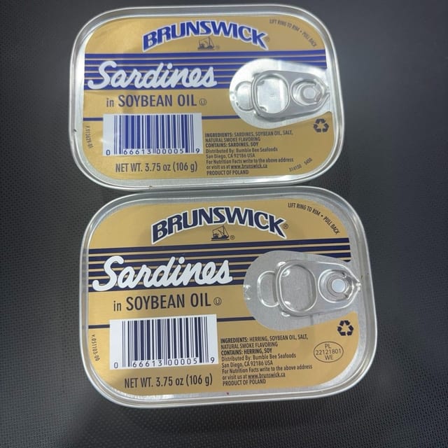 Brunswick Sardines.