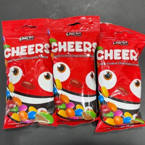 Cheers Candy Coated Chocolate.