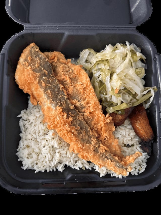 Crispy and Flavorful Whiting Fish Meal.