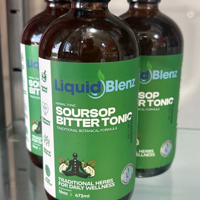 Soursop Bitter Tonic.